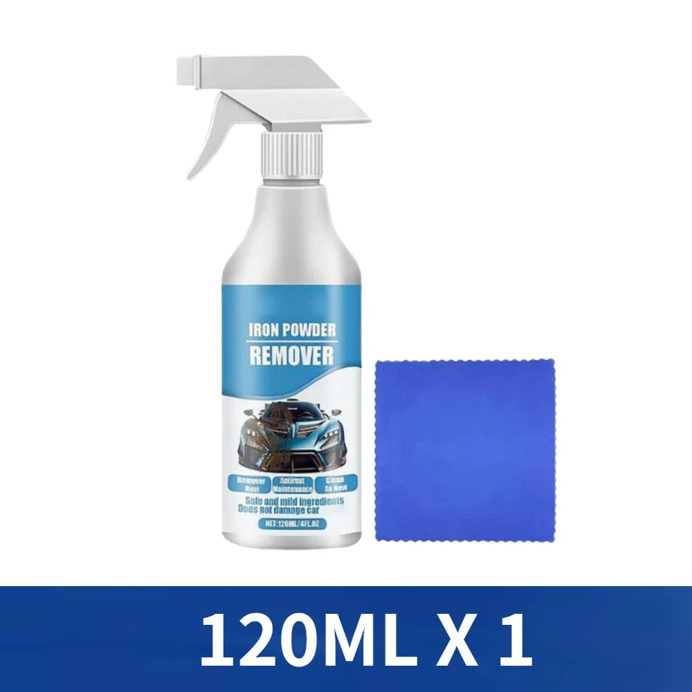 Car Wheel Rust Remover Spray – Iron & Brake Dust Cleaner