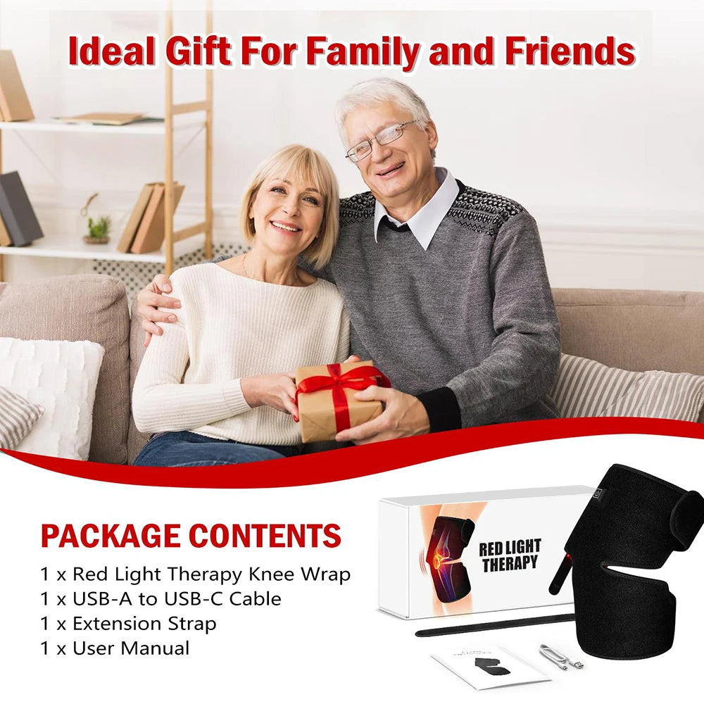 MagCellapy Red Light Therapy Knee Pad 850/660nm | Pain Relief