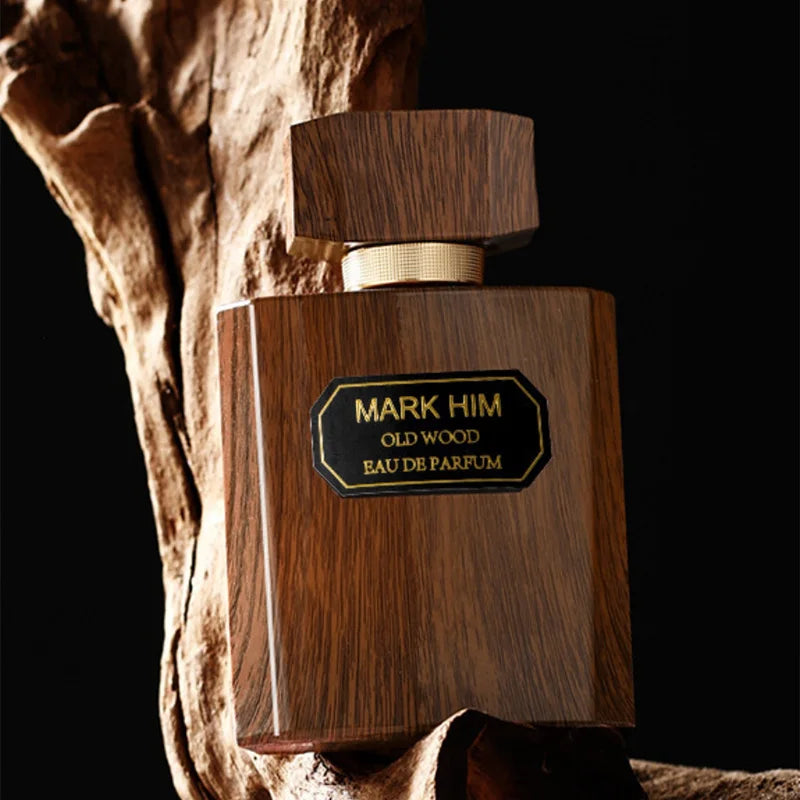 High-end Wood Perfume Brand Cologne Ebony Agarwood Long-lasting Fragrance Fresh Charm Confident Business Men Light Perfume 100ml Peaceful Pleasures Health and Wellness