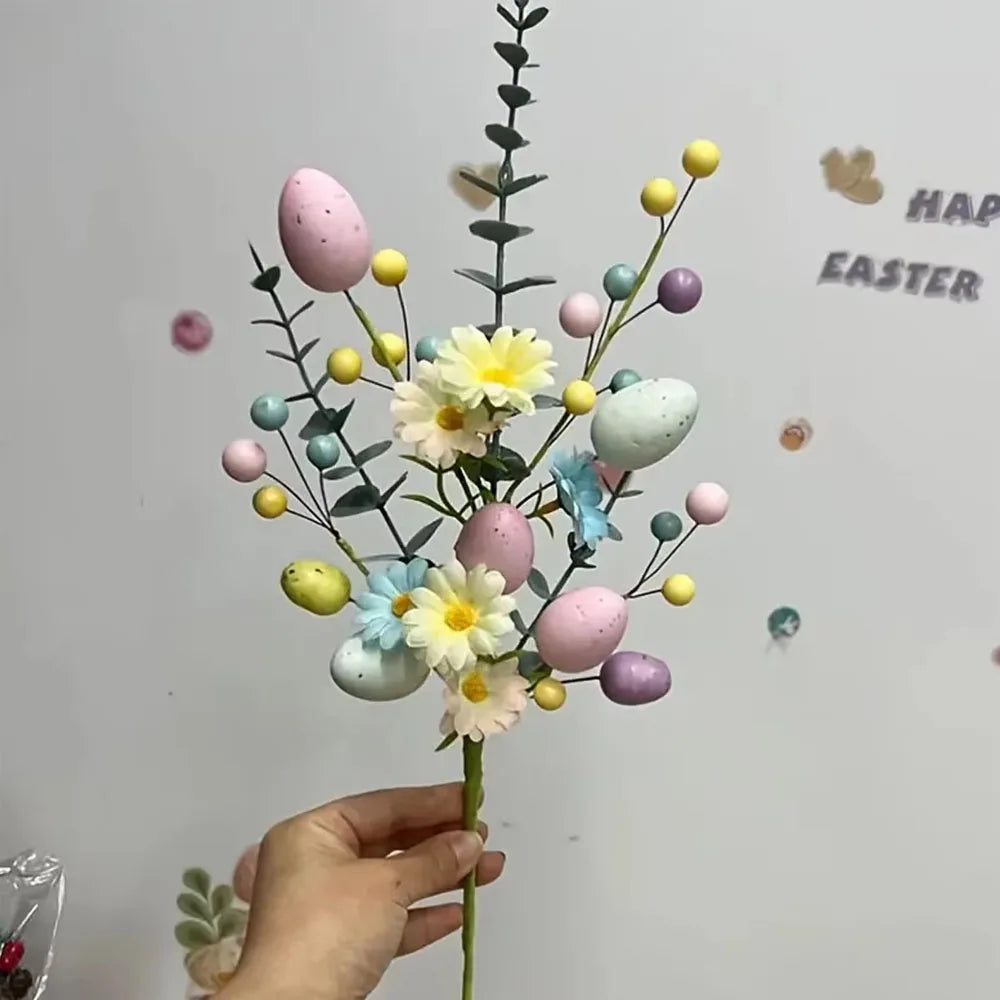 Artificial Easter Egg Faux Flower Arrangement – Wedding & Home