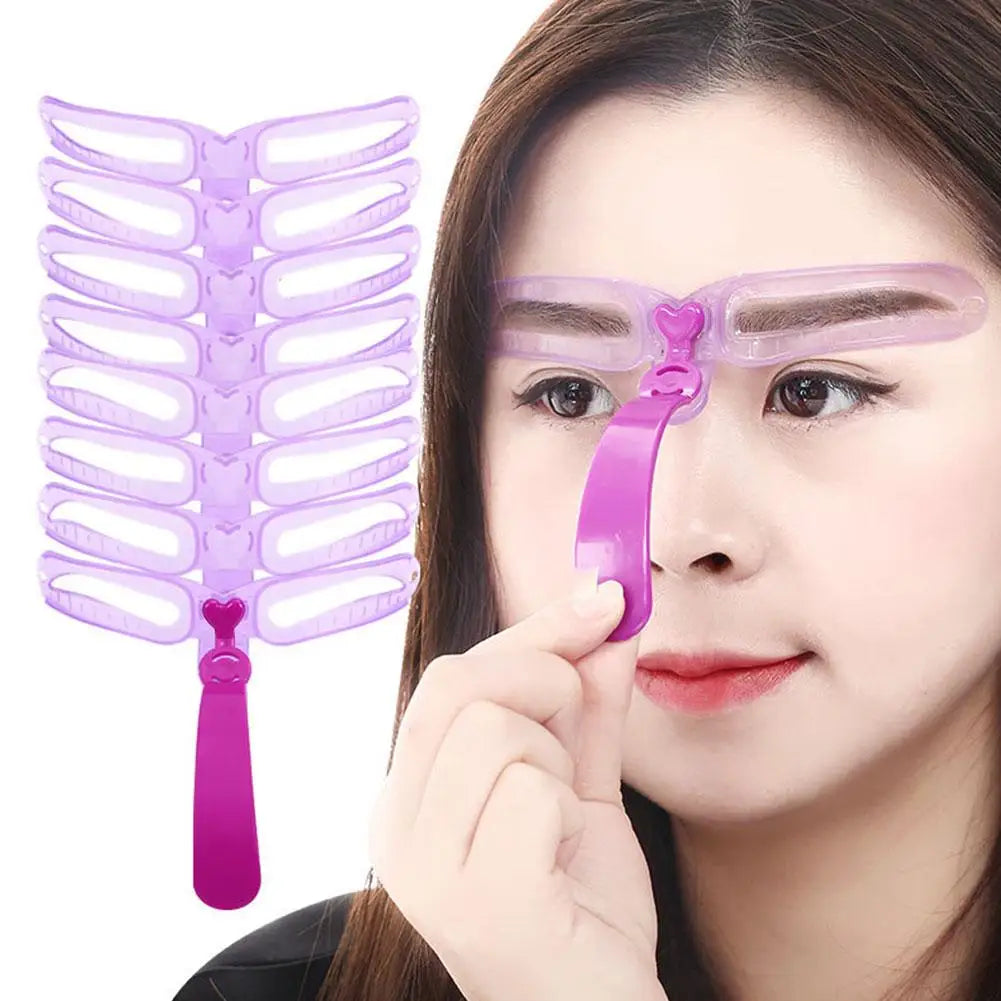 Reusable Eyebrow Shaping Templates Kit for Grooming Peaceful Pleasures Health and Wellness