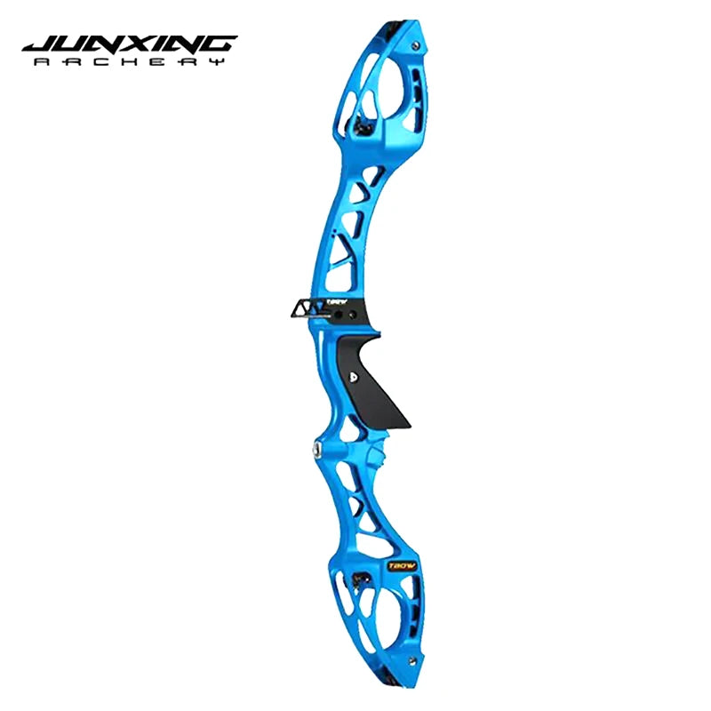 JUNXING H8 25-Inch Recurve Bow Right Hand Aluminum Riser F-interface