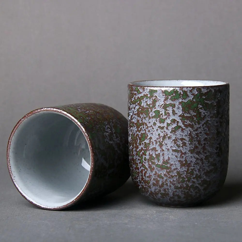 120ml Kiln-Change Porcelain Tea Cup | Handmade Ceramic Mug