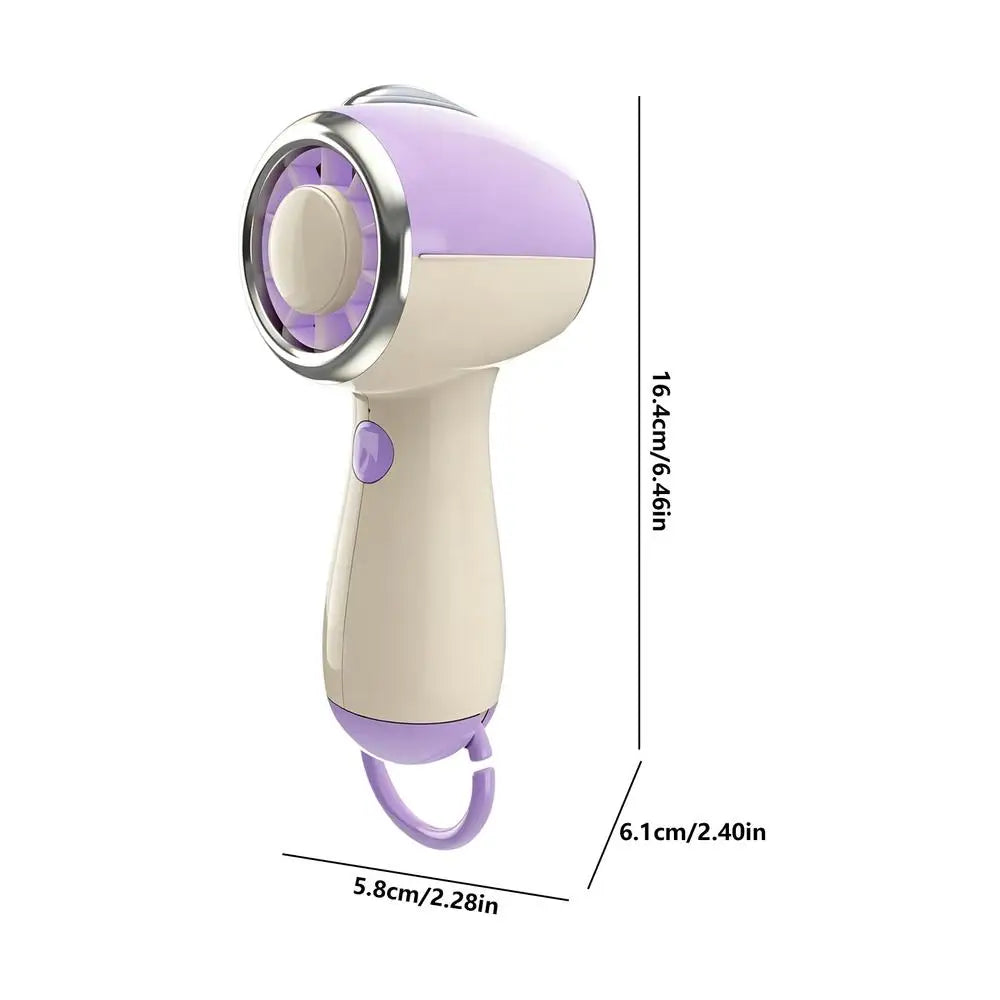 Rechargeable Handheld Fan – 3-Speed Portable Personal Fan