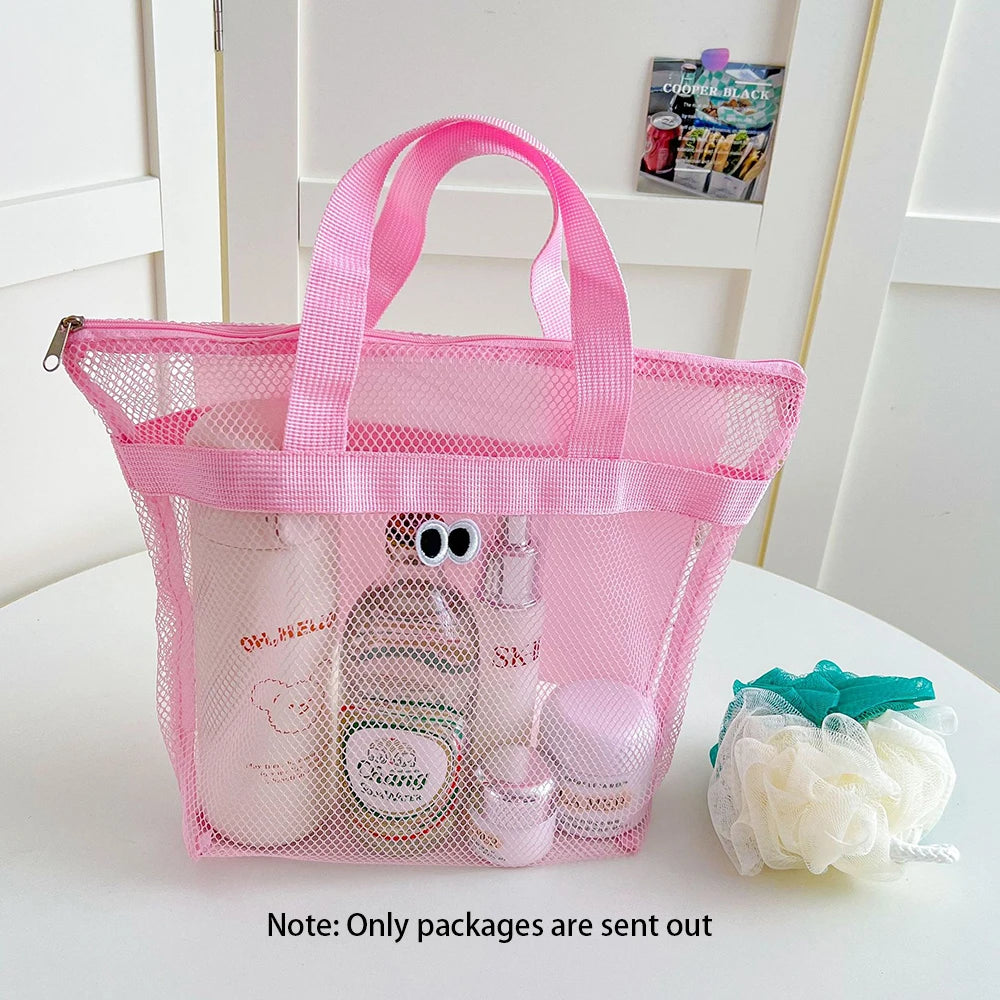Big Eyed Fun Hand-held Beach Bag Wash Makeup Portable Large Capacity