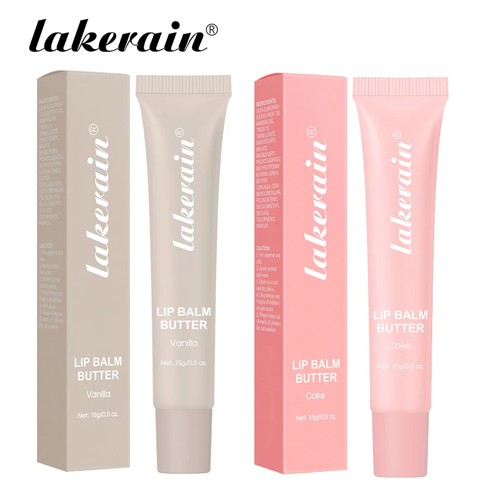 Butter Lip Balm Long Lasting Nourishes Moisturizes Soothes Lips Jelly Lip Gloss Oil Beautifying Smoothing Lip Care Balm Makeup Peaceful Pleasures Health and Wellness Vanilla and Cake