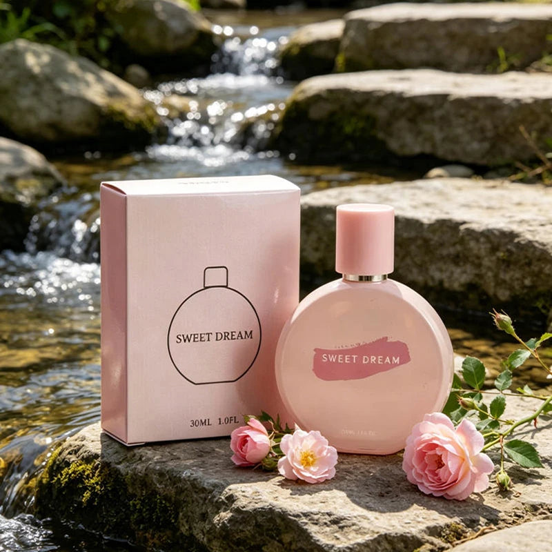 Sweet Floral Fruity Perfume 30ml For Women Long Lasting Fresh Scent With Rose Notes Light Elegant Eau De Toilette For Daily Use Peaceful Pleasures Health and Wellness