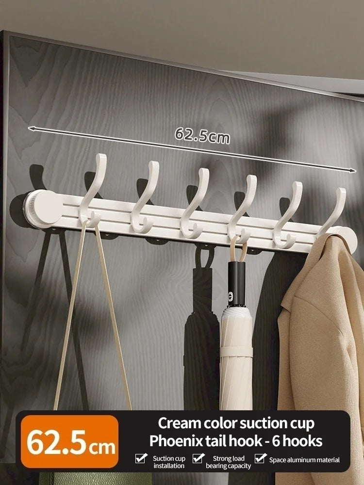 Aluminum Suction Cup Hooks – No-Drill Wall Mount Hanger