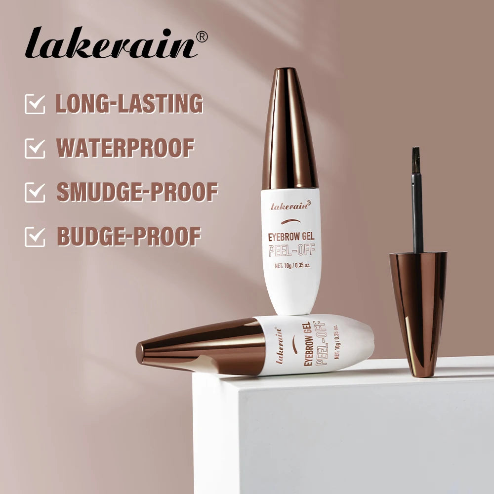 Peel-off Eyebrow Gel Waterproof And Sweat-proof Tattoo Long-Lasting Smudge-Proof Effect Natural Eyebrow Dye Eye Makeup Cosmetics Peaceful Pleasures Health and Wellness