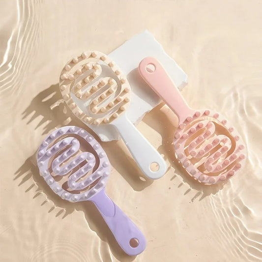 Scalp Massager Shampoo Brush | Long Handle Hair Comb Scalp Massager Brush Peaceful Pleasures Health and Wellness