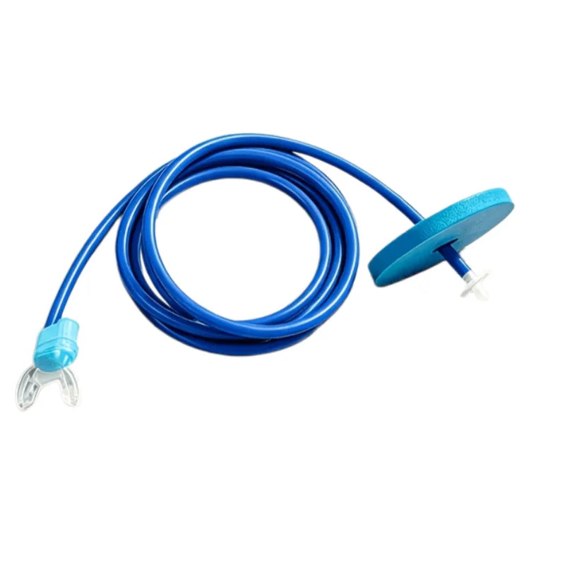 1-Piece Diving Snorkel Breathing Tube Snorkeling Equipment for Adults, Universal Anti-Choking Silicone Diving Breathing Tube Trainer Peaceful Pleasures Health and Wellness