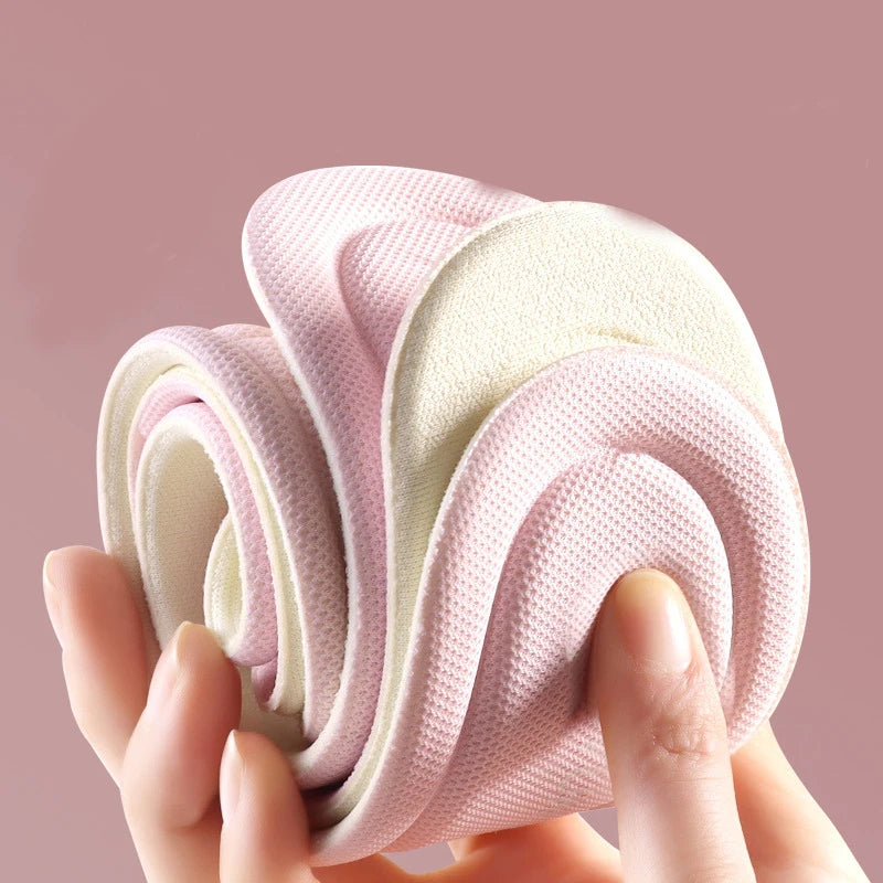 Women's Insoles Are Sweat-absorbent Odor-proof Comfortable Soft-soled Breathable Shock-absorbing and Anti-slip Peaceful Pleasures Health and Wellness