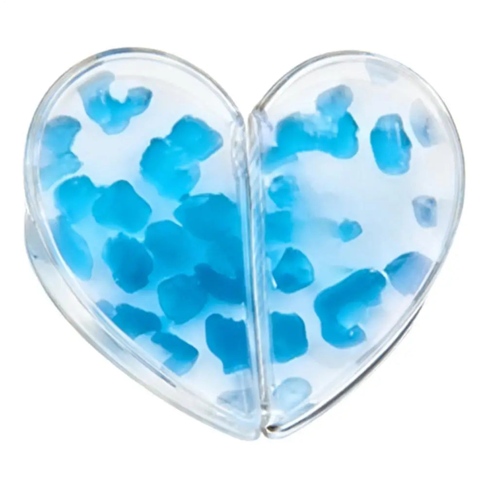 Heart-Shaped Magnetic Hair Clip – Strong Hold, No Crease