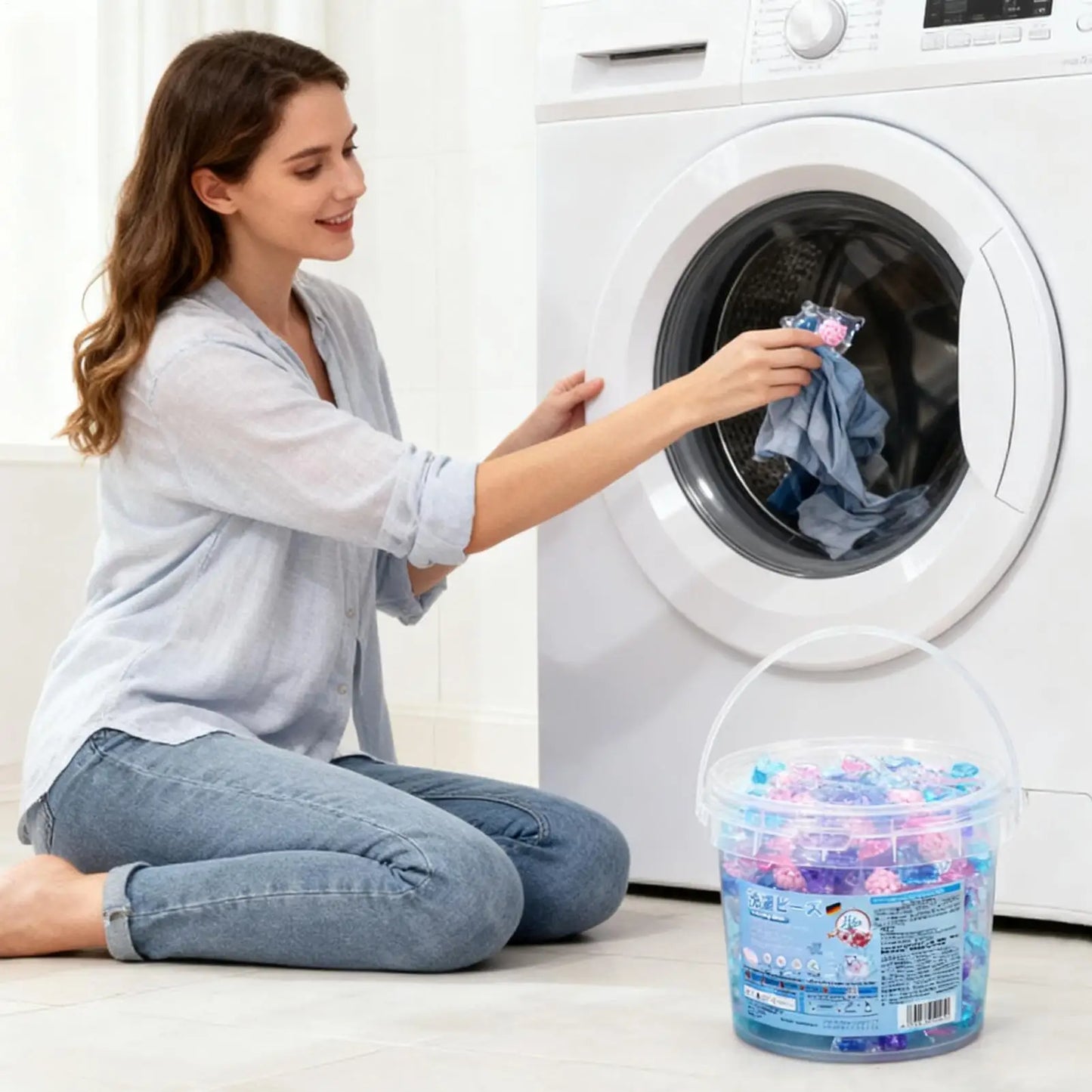 5-in-1 Fragrance Laundry Detergent Pods – 70 Count