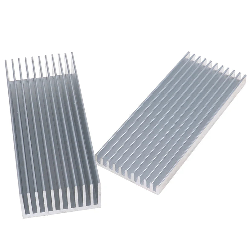 40×40×20mm/100×40×8mm/100×40×20m/100×100×18mm Extruded Aluminum Heatsink For High Power LED IC Chip Cooler Radiator Heat Sink Peaceful Pleasures Health and Wellness