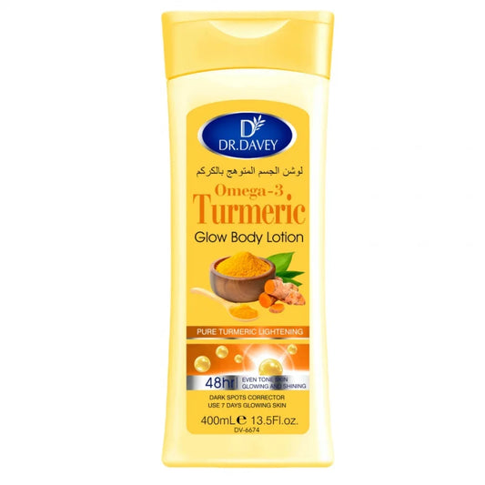 400ML Turmeric Body Lotion Large Capacity Four Seasons Moisturizing Body Lotion Refreshing Non-Greasy Fragrance Peaceful Pleasures Health and Wellness