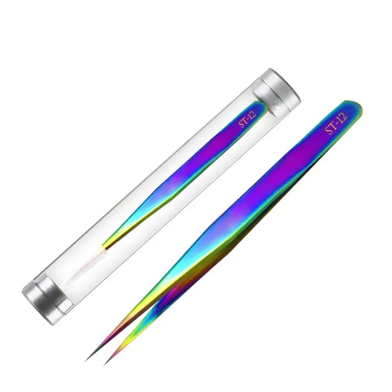 Precision Tweezers for Lash Extensions, Nail Art & Rhinestones