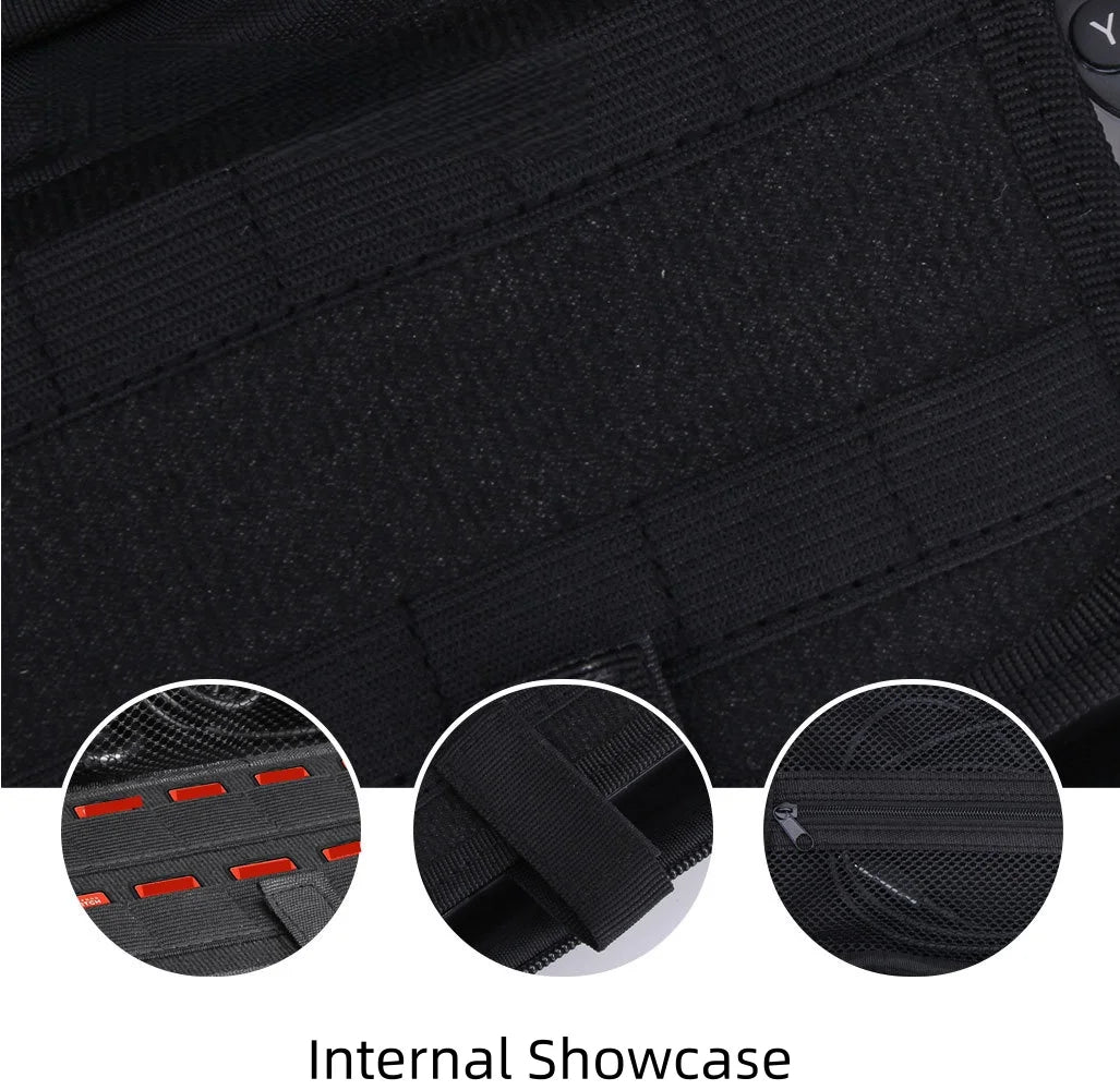 PU Storage Pouch For Anbernic RG VITA PRO Game Console Shock-Absorbing And Drop-Resistant Storage Pouch To Protect Your Console Peaceful Pleasures Health and Wellness