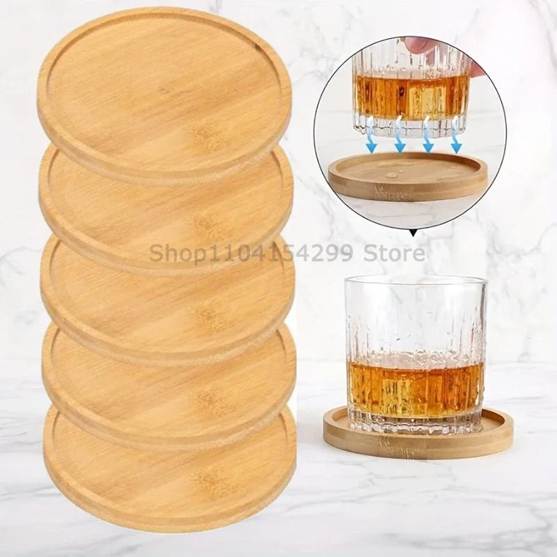 Bamboo Storage Tray Set – Bathroom, Kitchen & Jewelry Organizer