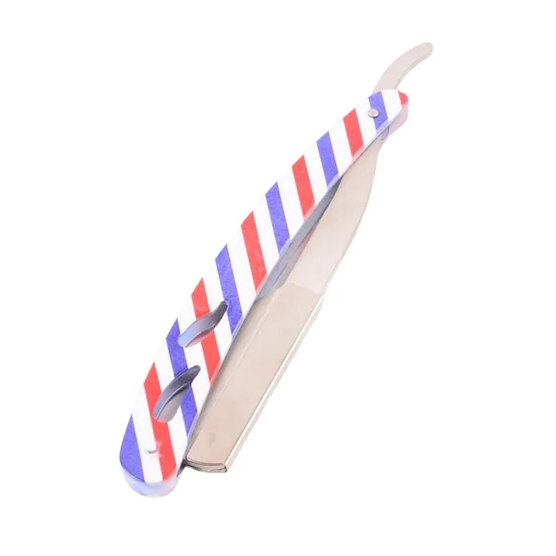 Straight Edge Folding Barber Razor – Stainless Steel Shaver