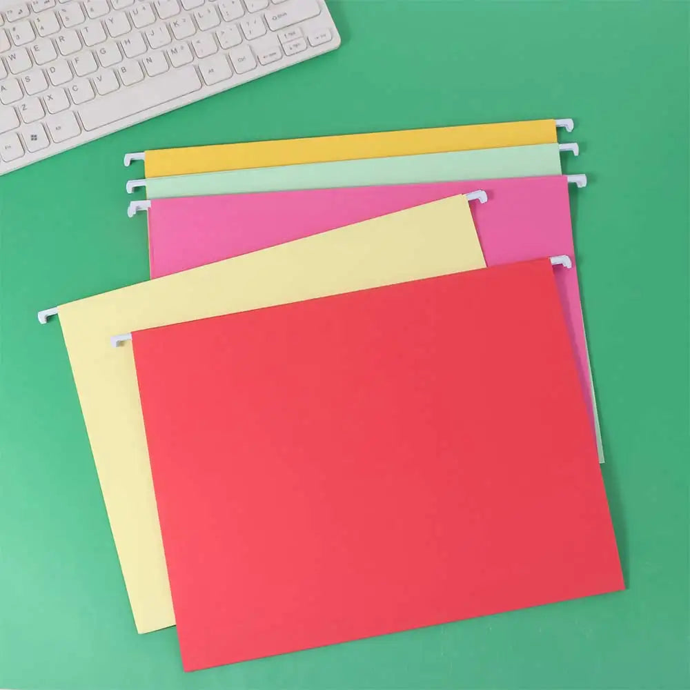 10PCS A4 Hanging File Folder Letter Size Portable Hanging File Organizer Large Capacity Paper Hanging Document Clip Peaceful Pleasures Health and Wellness