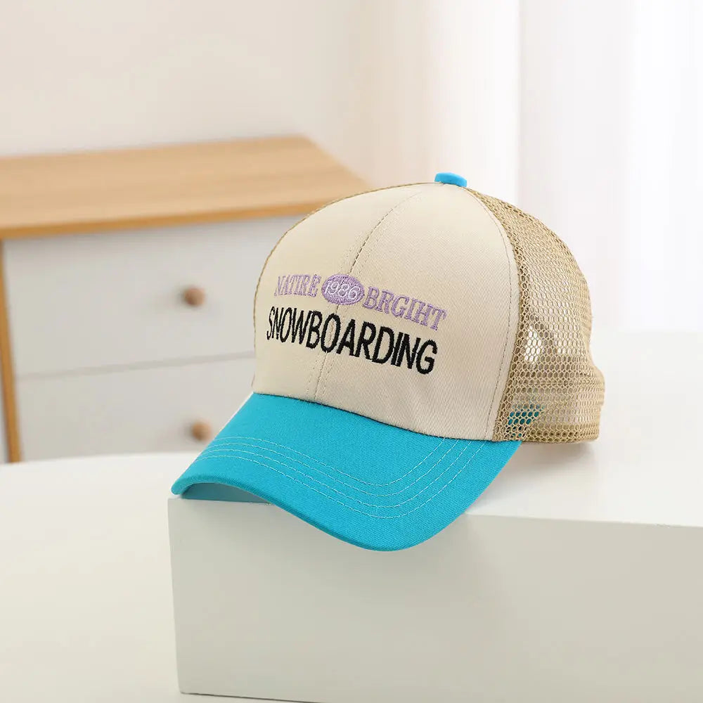 Kids Breathable Mesh Sun Hat Baseball Cap | Ages 1–6