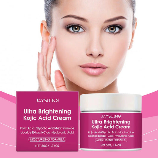 Jaysuing Kojic Acid Brightening Face Cream 50g | Even Skin Tone Brightening Face Cream Peaceful Pleasures Health and Wellness