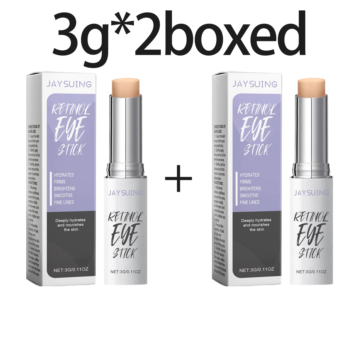 Retinol Eye Cream Stick – Dark Circles, Puffiness & Anti-Aging