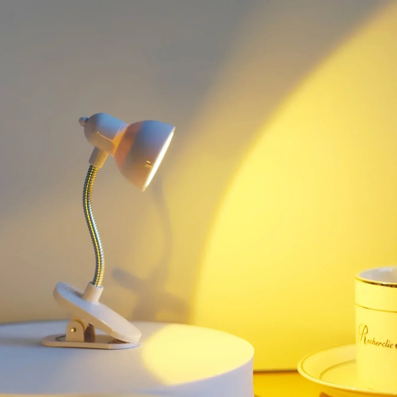 Portable Clip-On Reading Light | Battery Powered Book Lamp