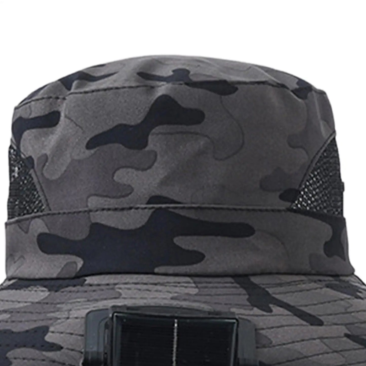Solar Fan Fishing Hat – Wide Brim Sun Cap for Outdoors