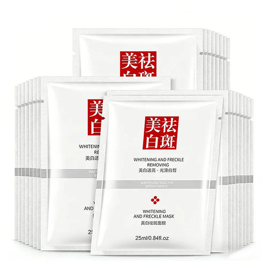 10/20/30pcs Collagen Hydrate Face Mask Whitening and Freckle Removing Moisturizing Masks Hyaluronic Acid Facial Mask Skin Care Peaceful Pleasures Health and Wellness