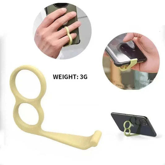 10/5 PCS - Creative Phone Stand Convenient Multi functional Simple Finger Phone Stand Desktop Phone Stand Peaceful Pleasures Health and Wellness