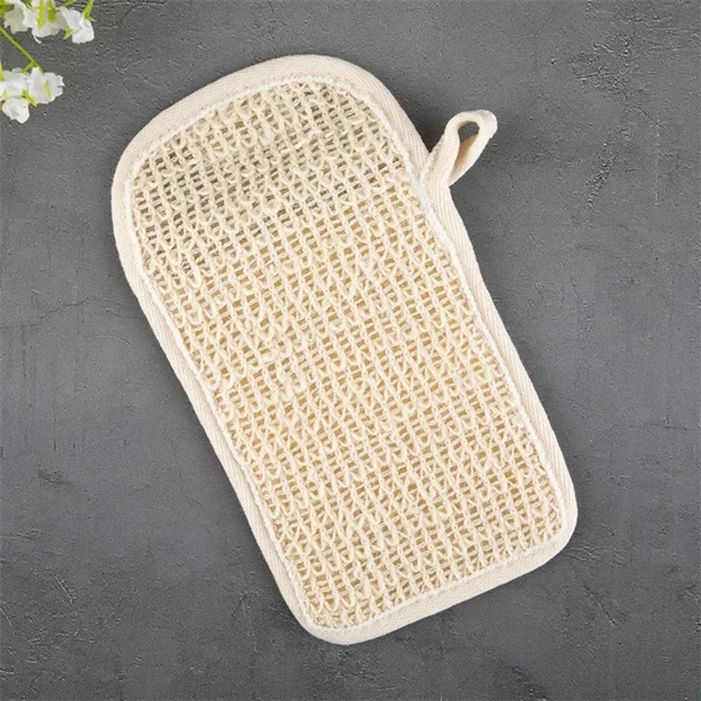 Cotton Linen Soap Bag with Foam Net | Portable Soap Holder
