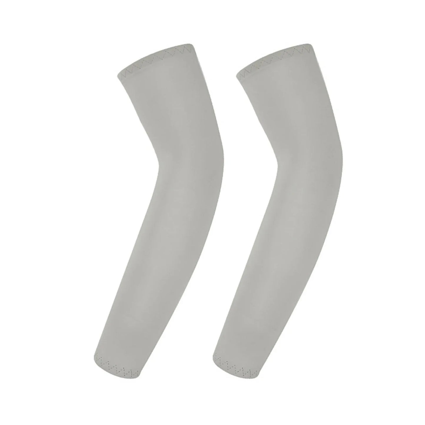 Sports Cooling Arm Sleeves Children's Basketball Cycling Arm Covers Outdoor Sports Mosquito and UV Protection Sleeves Peaceful Pleasures Health and Wellness Light Gray XL