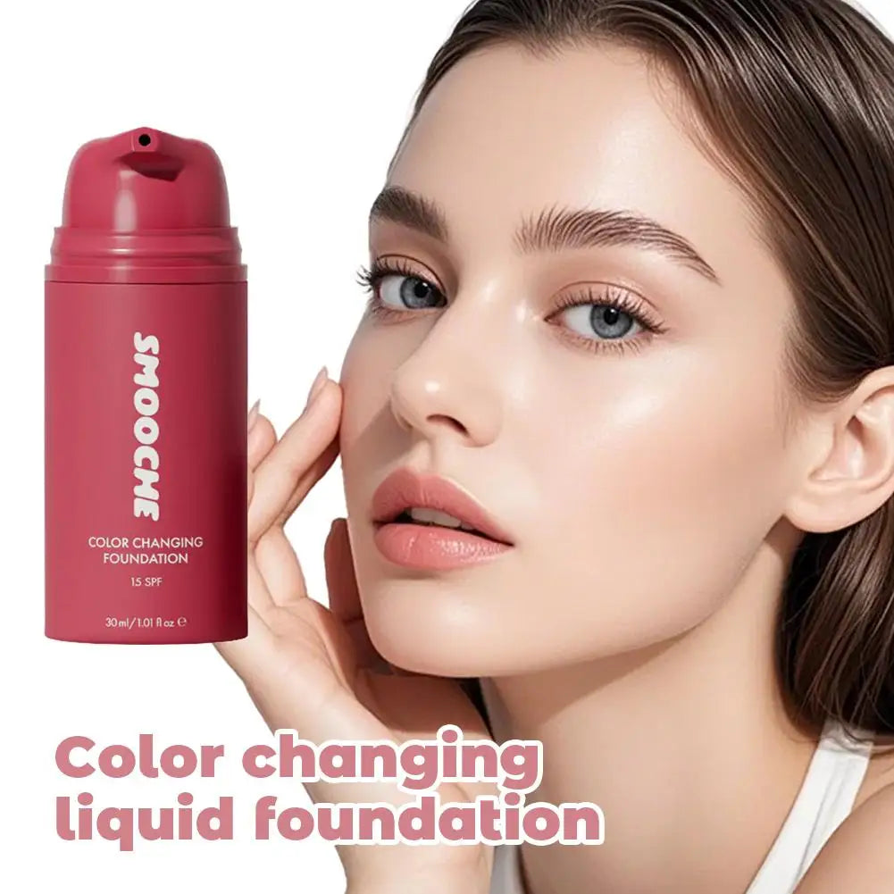Color-Changing Foundation – Natural Glow, Lightweight 30ml
