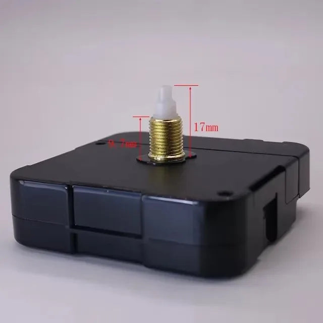 DIY Wall Clock Replacement Movement Parts Repair Quartz Time Hands Clock Motor 20mm Maximum Dial Thickness 31mm Shaft Length Peaceful Pleasures Health and Wellness 17mm