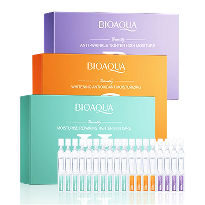 BIOAQUA Retinol Vitamin C Hyaluronic Acid Serum – 30pcs
