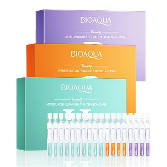 BIOAQUA Retinol Vitamin C Hyaluronic Acid Serum – 30pcs Facial Serum Peaceful Pleasures Health and Wellness