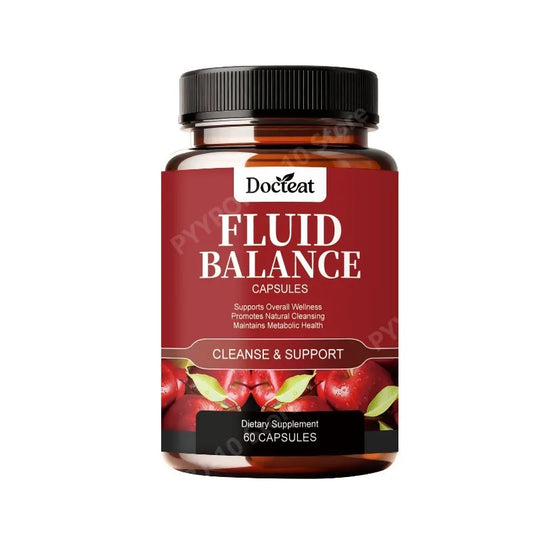 Docteat Fluid Balance Capsules – Apple Extract & CoQ10 | 60ct Wellness Supplement Peaceful Pleasures Health and Wellness 1botlle 60capsules