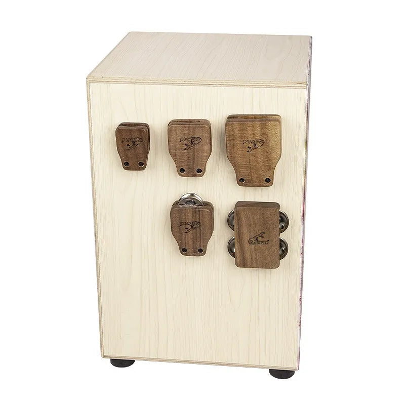 GECKO Significant Other Box Drum Cajon Bells Castanets Percussion