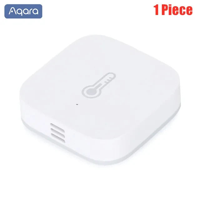 Aqara Temperature Humidity Sensor Zigbee Smart Air Pressure Humidity Sensor Environment Smart Control for Xiaomi Mi Hom Homekit Peaceful Pleasures Health and Wellness Aqara Sensor 1 Pcs China Mainland