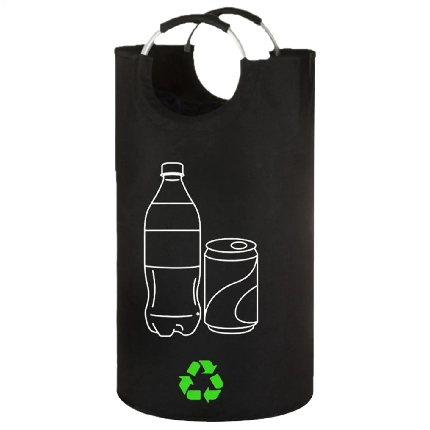 82L Folding Recycling Storage Bag | Oxford Cloth, Dual Handles
