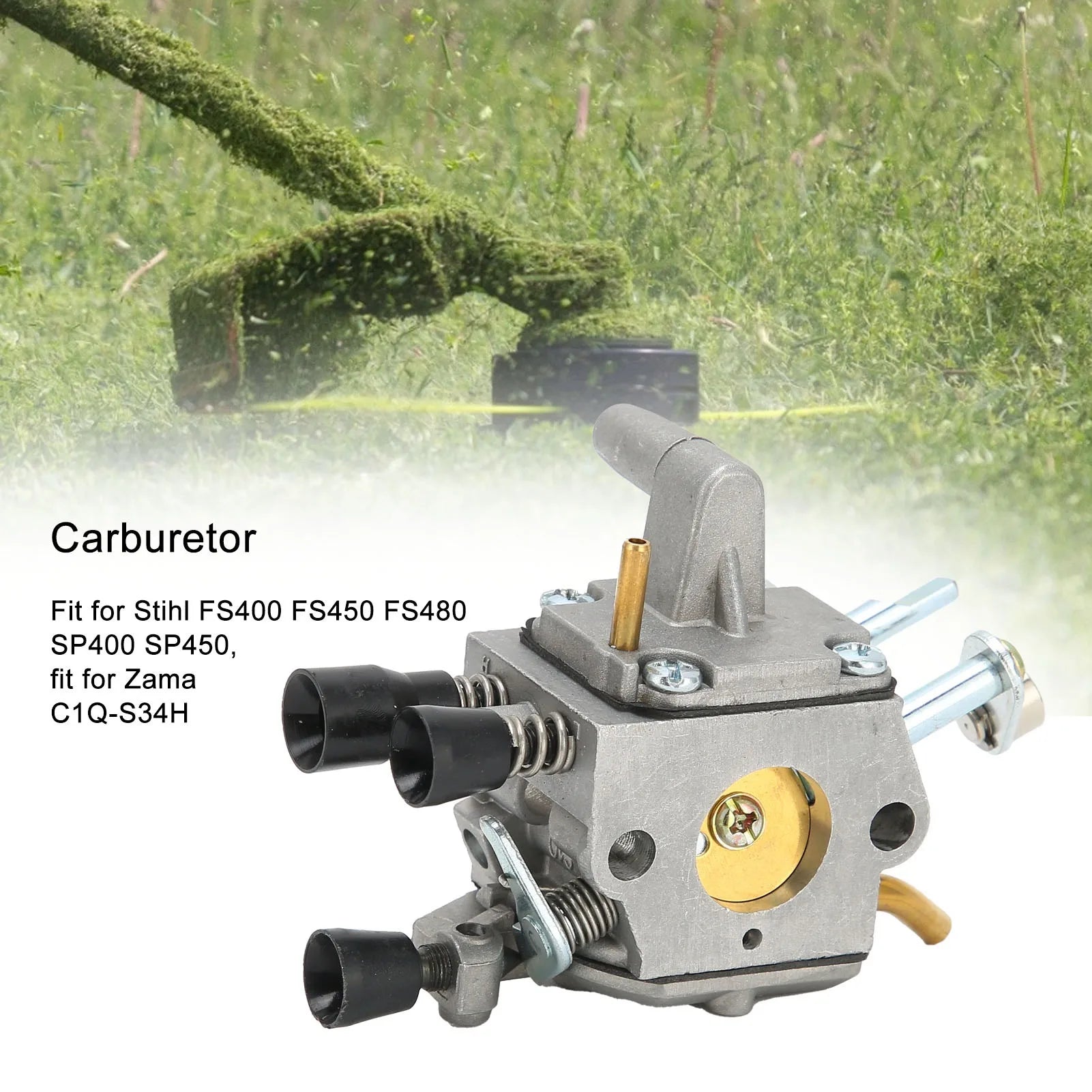 Aluminum Carburetor Carburetor Assembly Carburetor Replacement Part Fit for Stihl FS400 FS450 FS480 SP400 SP450 4128 120 0651 Peaceful Pleasures Health and Wellness