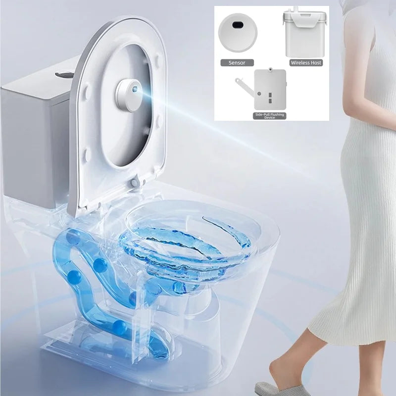 Wetips Touchless Auto Toilet Flush Sensor System | MT-051