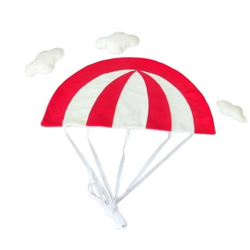 Newborn Cloud Parachute Photo Props Set | Baby Shower Gift