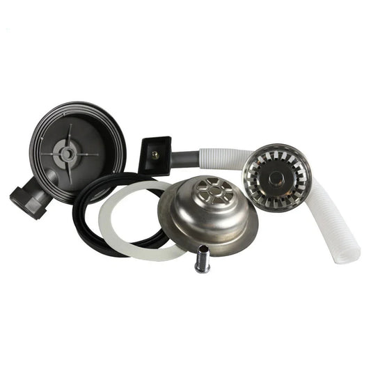 114mm Stainless Steel Sink Drain Strainer Basket with Overflow Sink Drain Strainer Oasis Select China Mainland