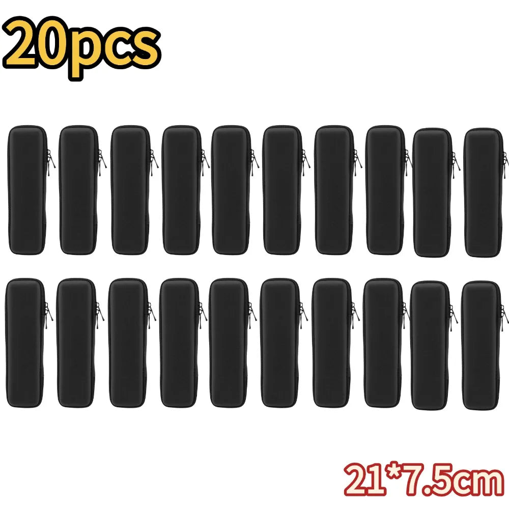 EVA Hard Shell Pencil Case Organizer for School Supplies Peaceful Pleasures Health and Wellness B-20pcs