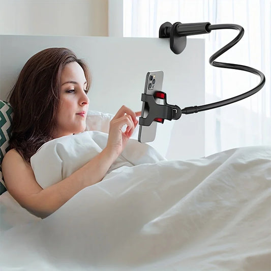 Flexible Gooseneck Phone Holder – Long Arm Clamp Mount Stand Gooseneck Phone Mount Peaceful Pleasures Health and Wellness