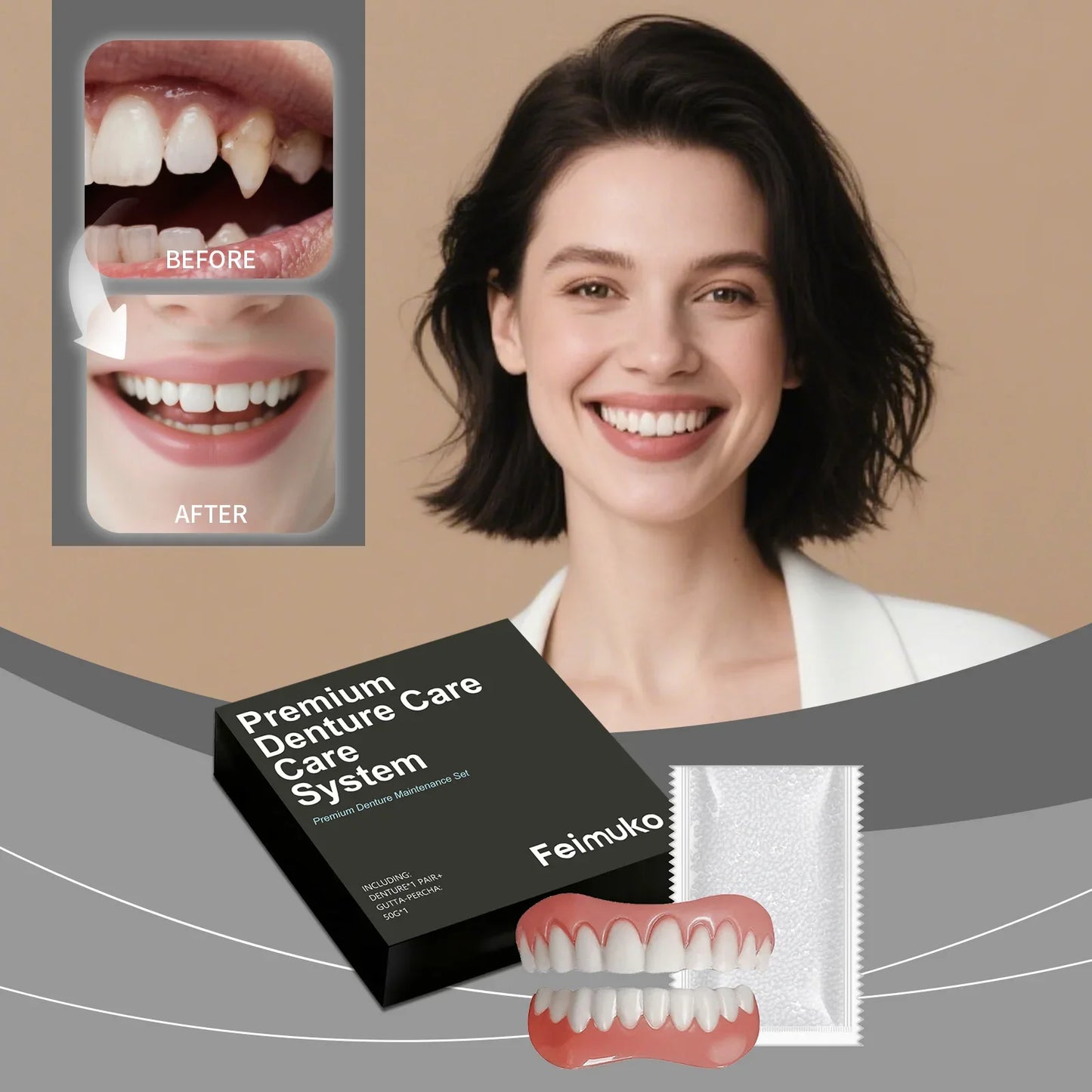 Denture Decoration Set – Natural Fit & Comfortable Novelty