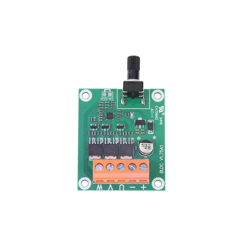 DC Brushless Motor Control Panel 6V 12V 24V Fan Speed Governor